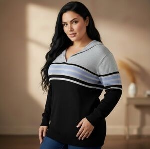 kathy ireland Women's Hoodie Sweater Size 1X